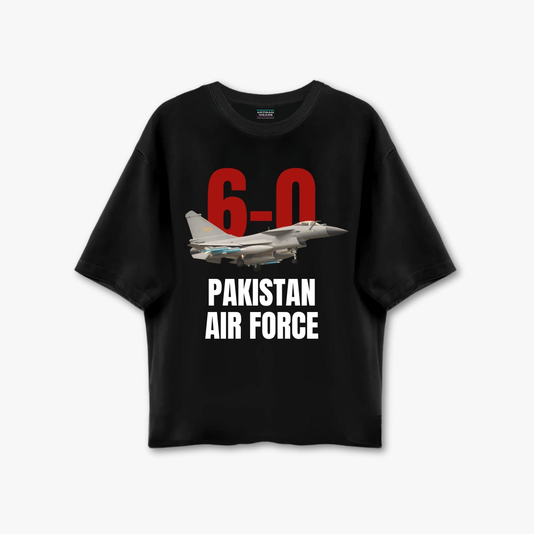 Pakistan Air Force 6-0 Drop Shoulder T-shirt