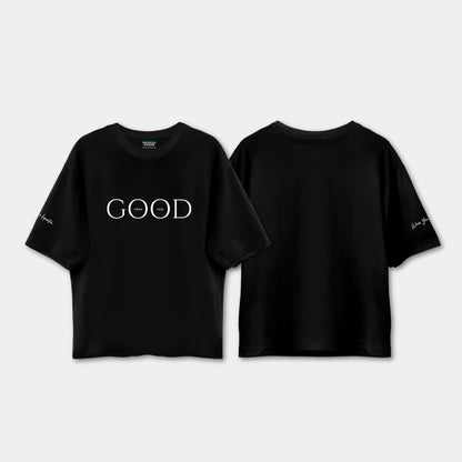 Good Vibes Only Drop shoulder T-shirt