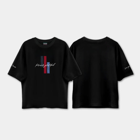 Forever Grateful Drop shoulder T-shirt