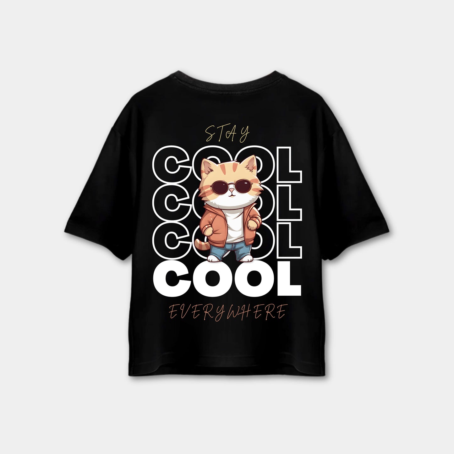 Stay Cool Everywhere Drop shoulder T-shirt