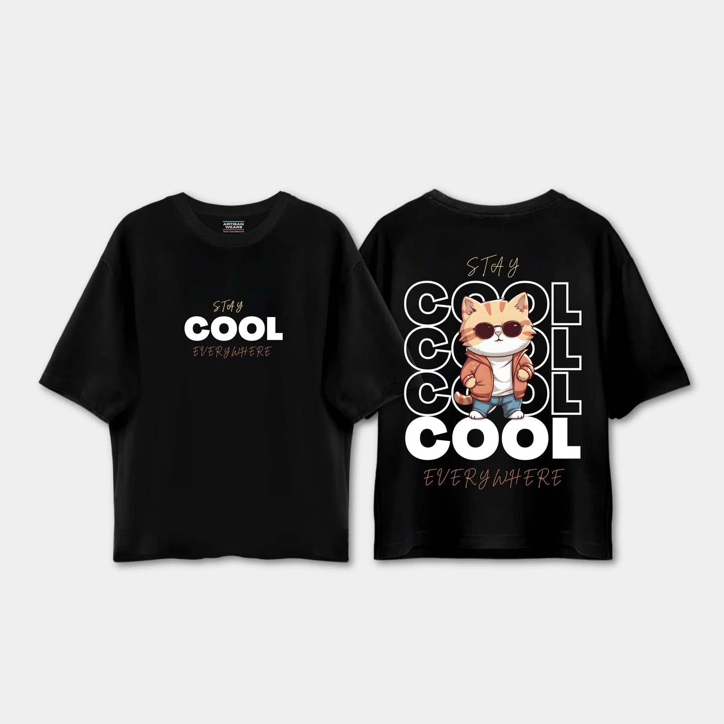 Stay Cool Everywhere Drop shoulder T-shirt